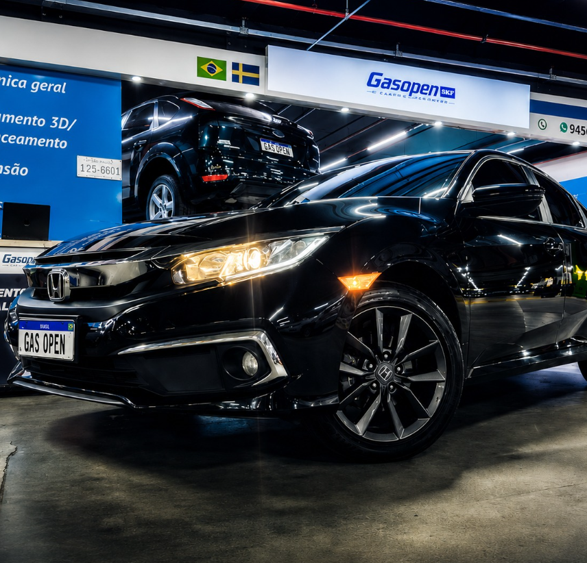Honda em atendimento na GAS OPEN