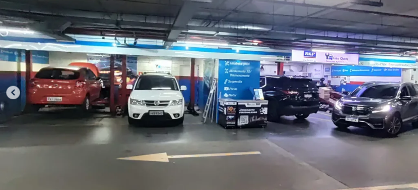 Honda na oficina GAS OPEN